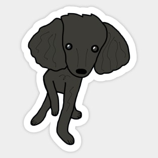 Minnie B Poodle Sticker